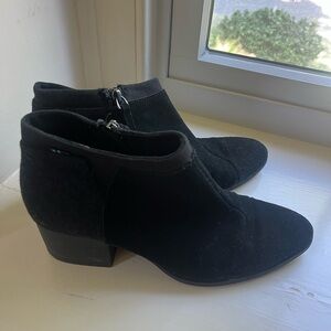 Black booties